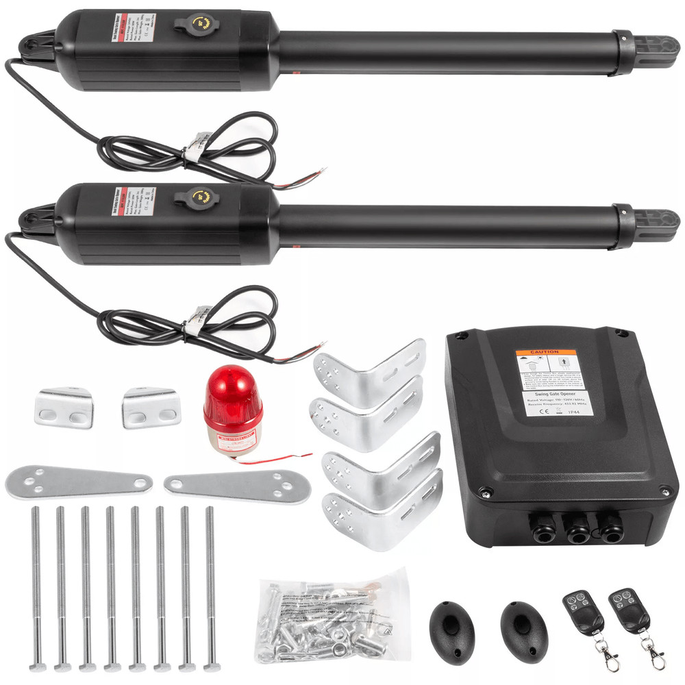 Dual Swing Gate Opener Heavy Duty Automatic Gate Operator For Gates 0