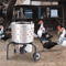Chicken Plucker Machine Stainless Steel Feather Remover With Motor  108 Rubber Fingers For Poultry  4