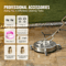 Pressure Washer Surface Cleaner With Wheels  Dual Handles HeavyDuty Power Washer Attachment For Dri 5