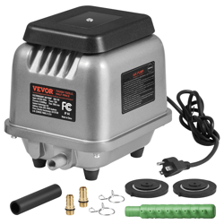 linear air pump, septic aerator for 1/2 acre, 10ft deep pond aeration system