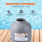 Premium Pool Sand Filter For AboveInground Pools 7 Way Valve For Superior Water Clarity 2