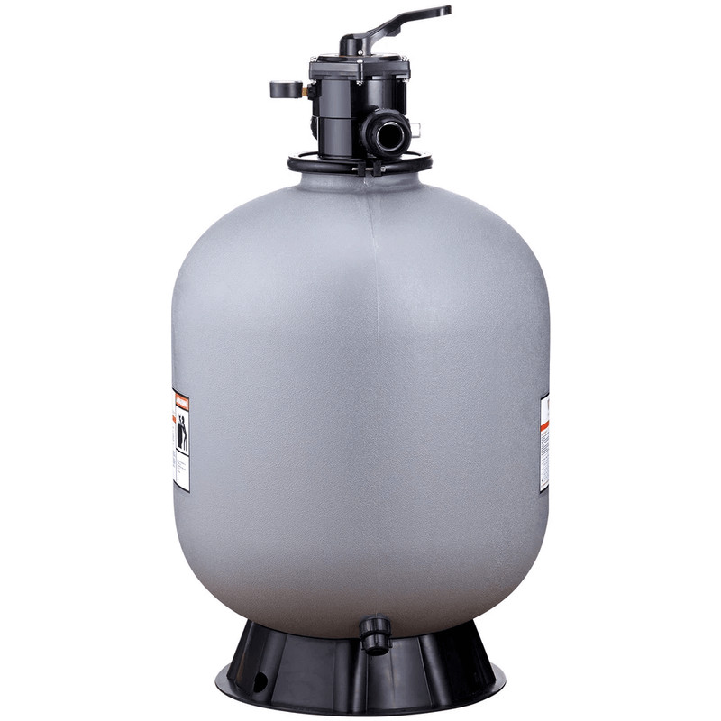 VEVOR 24 Sand Filter For AboveInground Pools  7Way Valve 65 GPM Flow Rate Durable HDPE Construction 0