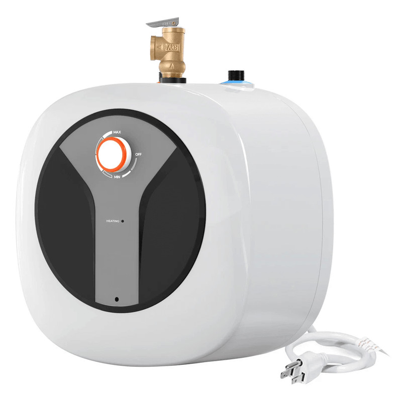 Electric Mini Tank Water Heater Compact Storage Solution For Instant Hot Water In Showers Kitchens  0