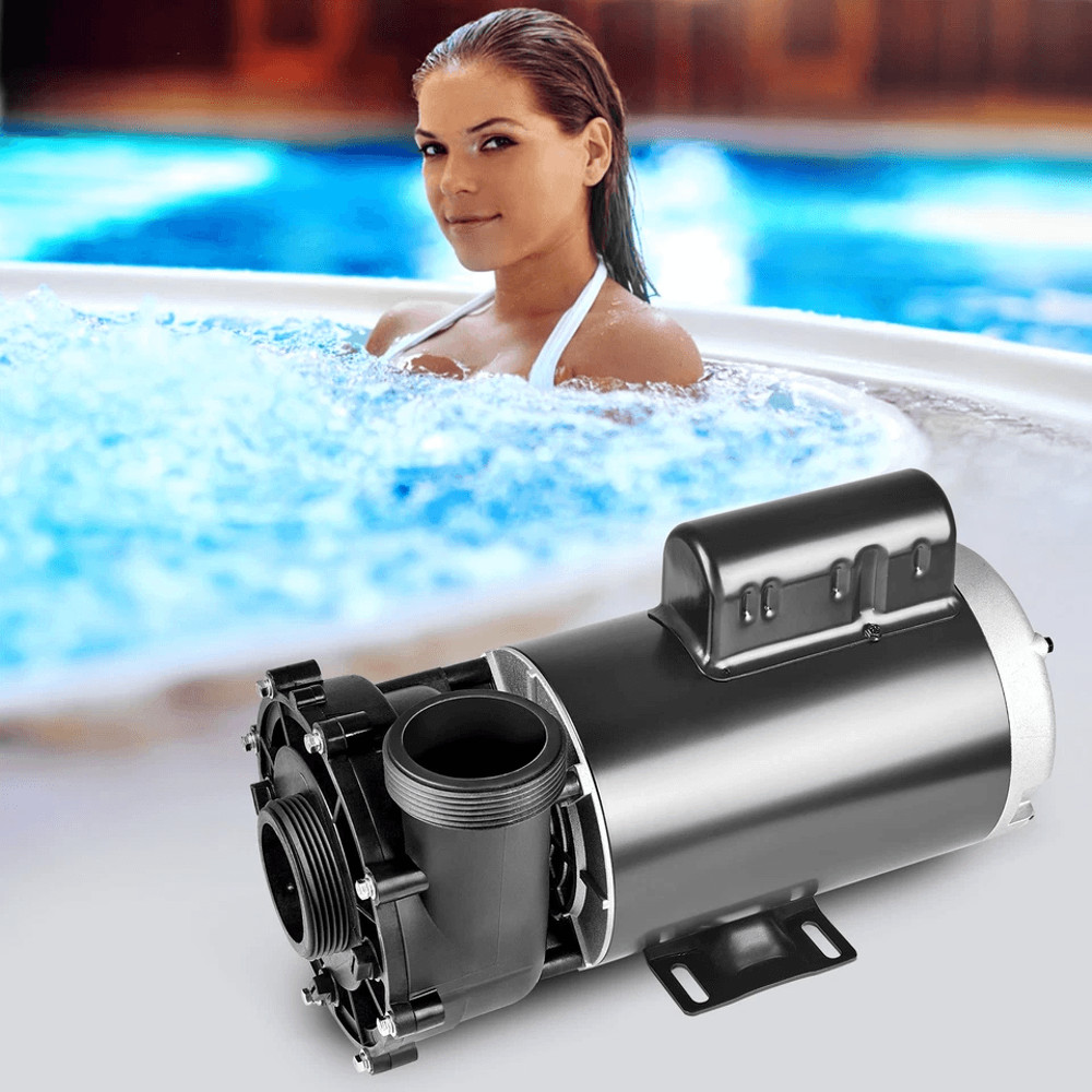 2 Speed Spa Pump 56 Frame High Speed Low Speed Efficient Hot Tub Circulation Pump 4