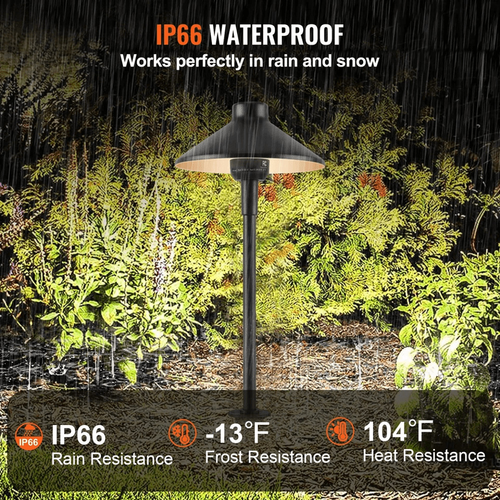 12 Pack Low Voltage Landscape Path Lights 1224V Outdoor LED Pathway Lighting  IP66 Waterproof 3W Re 1