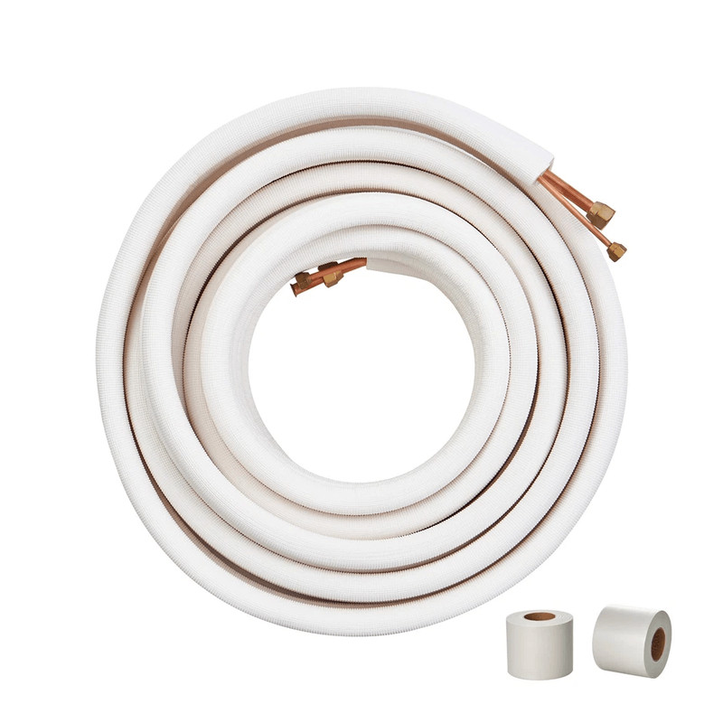 Ductless Mini Split Line Set 14 X 12 X 50ft Insulated Copper Tubing For AC Units HVAC Systems And 0