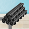 Driveway Channel Drain Kit Plastic Grate Trench Drainage System 0
