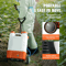 Battery Powered Backpack Sprayer With Wheels Adjustable Pressure 12V Battery Multiple Nozzles 4