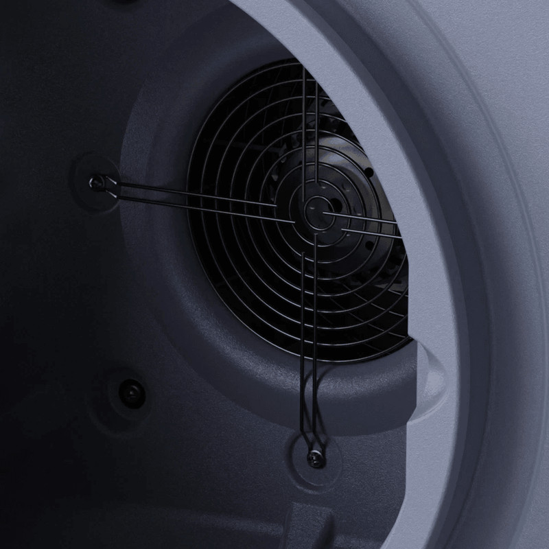 Air Scrubber With 3Stage Filtration HEPA Stackable Negative Air Machine 550 CFM  Commercial Grade A 8