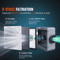 Air Scrubber With 3Stage Filtration HEPA Stackable Negative Air Machine 550 CFM  Commercial Grade A 3