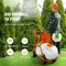 Battery Powered Lawn Sprayer Cart Wheeled Garden Sprayer With Adjustable Pressure 2