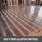 Aluminum Heat Transfer Plates Radiant Floor Heating System Enhancer 2