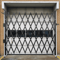 Fold Gate Single Folding Security Gate Retractable HeavyDuty Folding Door Gate With Lock Casters F 0