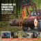 HeavyDuty Timber Claw Hook Log Grapple For Logging Capacity Rotating Ring Ideal For Tractors ATVs 2