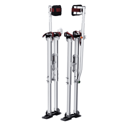 adjustable aluminum drywall stilts, professional tool for painting, taping, and high reach tasks