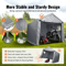 HeavyDuty Portable Storage Shelter Garage Shed Tent Outdoor Zipper Carport For Vehicles Tools Equi 3