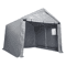 HeavyDuty Portable Storage Shelter Garage Shed Tent Outdoor Zipper Carport For Vehicles Tools  Equi 8