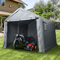 HeavyDuty Portable Storage Shelter Garage Shed Tent Outdoor Zipper Carport For Vehicles Tools Equi 7