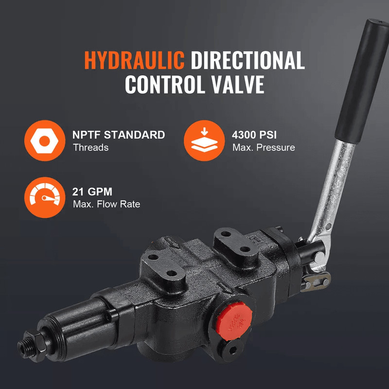 HeavyDuty VEVOR Hydraulic Log Splitter Pump Kit Gear Pump Stage With Valve Quiet Operation PSI For  3