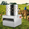 Stainless Steel Turkey Chicken Plucker Poultry DeFeather Machine Heavy Duty Plucking Machine With 1 1