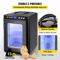 VEVOR 25L Black Reptile Egg Incubator 260C Scientific Lab Hatcher With LED Display Dual Power For 5