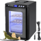 VEVOR 25L Black Reptile Egg Incubator 260C Scientific Lab Hatcher With LED Display Dual Power For 0