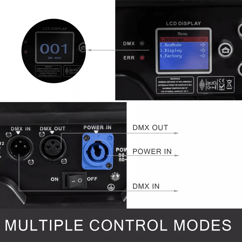 36x10W RGBW LED Zoom Moving Head Light DMX DJ Stage Projector For Disco Party Wedding Club Events 4