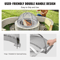 Stainless Steel Fire Pit Spark Screen Cover Round Wood Burning Mesh Lid With Handles For Outdoor Sa 3
