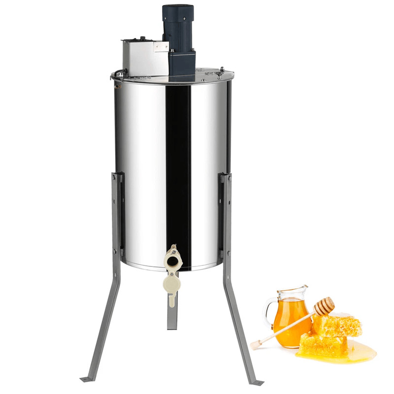 Electric Honey Extractor Stainless Steel Beekeeping Equipment With Adjustable Height Motorized Spi