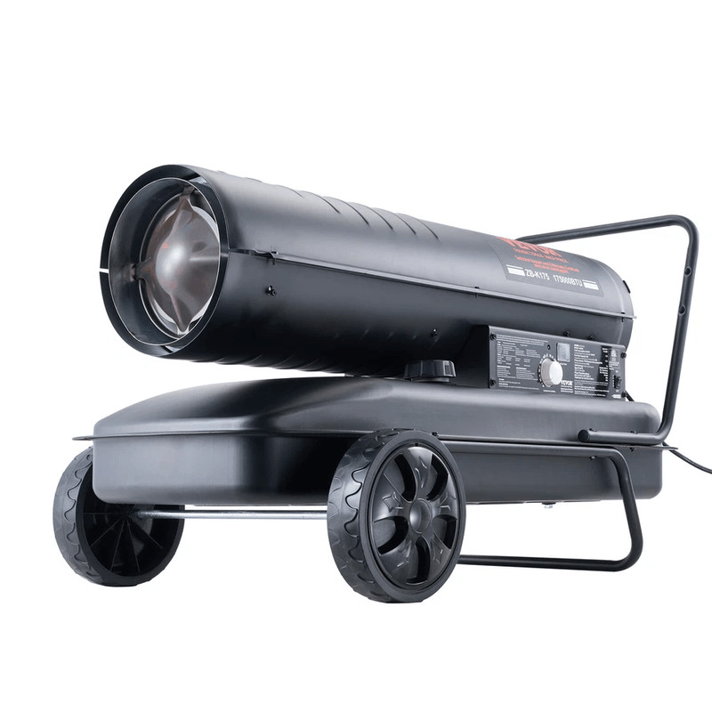 Portable Kerosene Forced Air Heater IndoorOutdoor Use Thermostat Controlled 0