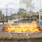 Dropin Fire Pit Pan With HShape Burner Kit 150000 BTU Stainless Steel Propane Natural Gas Firepla 3