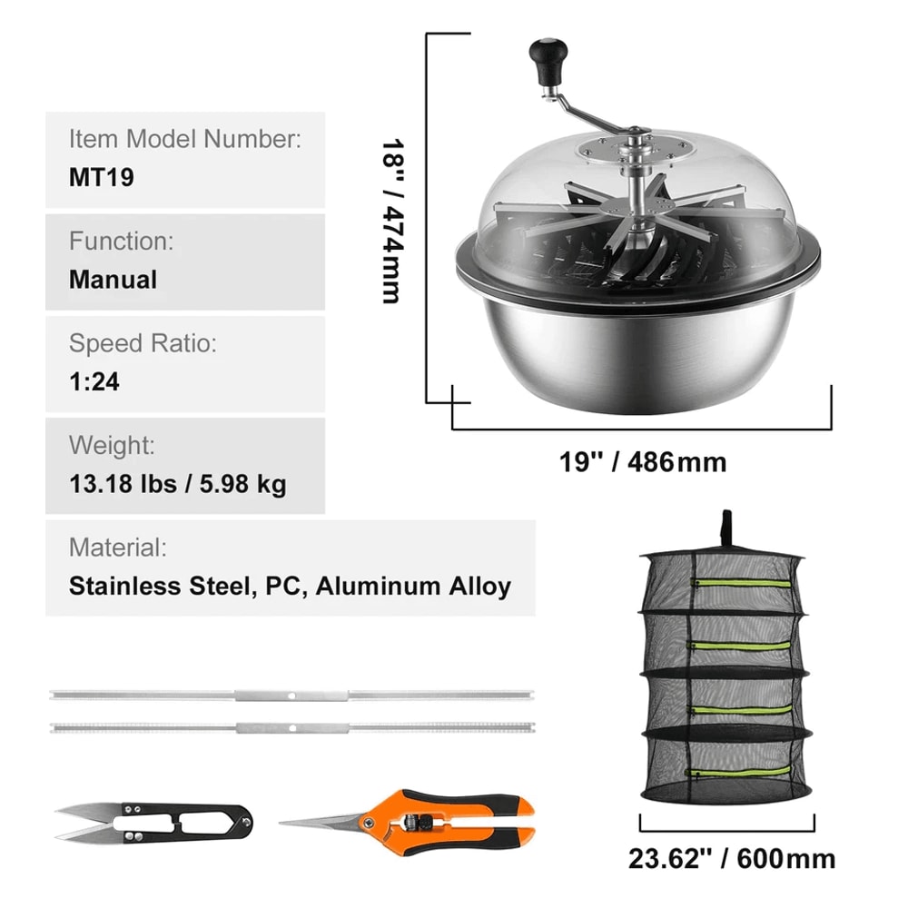 Leaf Bowl Trimmer Manual Bud Trimmer Stainless Steel Blades For Wet Dry Trimming Clear Dome Hand P 7