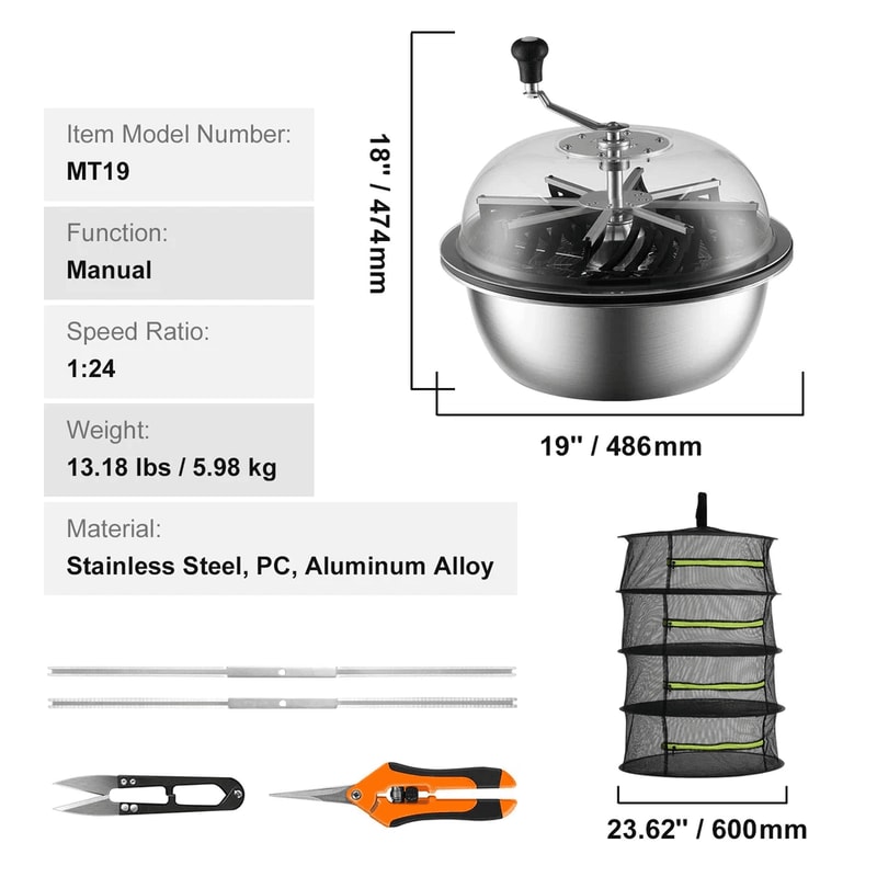 Leaf Bowl Trimmer Manual Bud Trimmer Stainless Steel Blades For Wet Dry Trimming Clear Dome Hand P 7
