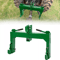 HeavyDuty Quick Hitch For Category Tractors With Receiver Steel Adapter For Landscaping  Constructi 0