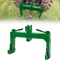 HeavyDuty Quick Hitch For Category Tractors With Receiver Steel Adapter For Landscaping Constructi 0