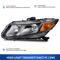 Black Headlights For Honda Civic Sedan Coupe DOT Approved Replacement Pair 1