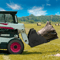 21 Fork Length 4000LBS ClampOn Debris Forks For 60 Skid Steer Buckets  HeavyDuty Attachment 0