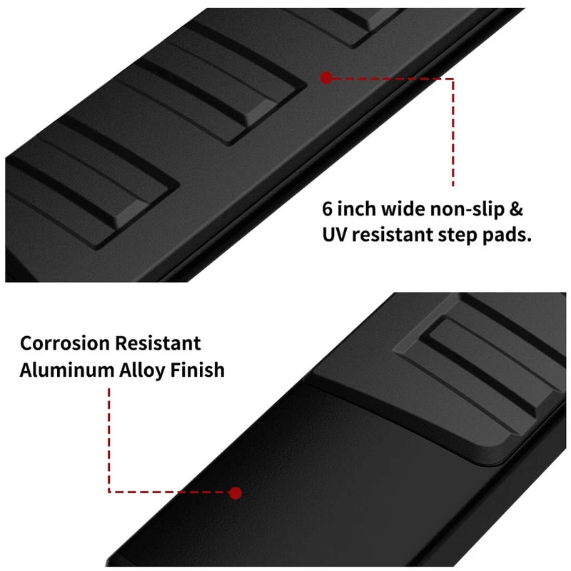 Running Boards For SilveradoSierra Crew Cab HeavyDuty Nerf Bars Side Steps 3
