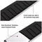 Stainless Steel Running Boards Side Nerf Bar For Ford Super Duty Crew Cab NoDrill Installation 1