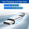 USB C TypeC Braided Charger Cables Fast Charging Data Sync Cord Set For Android Phones Tablets 0
