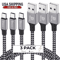 USB C TypeC Braided Charger Cables Fast Charging Data Sync Cord Set For Android Phones Tablets 1