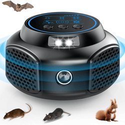 ultrasonic rodent & mouse repellent plug-in, indoor pest control device