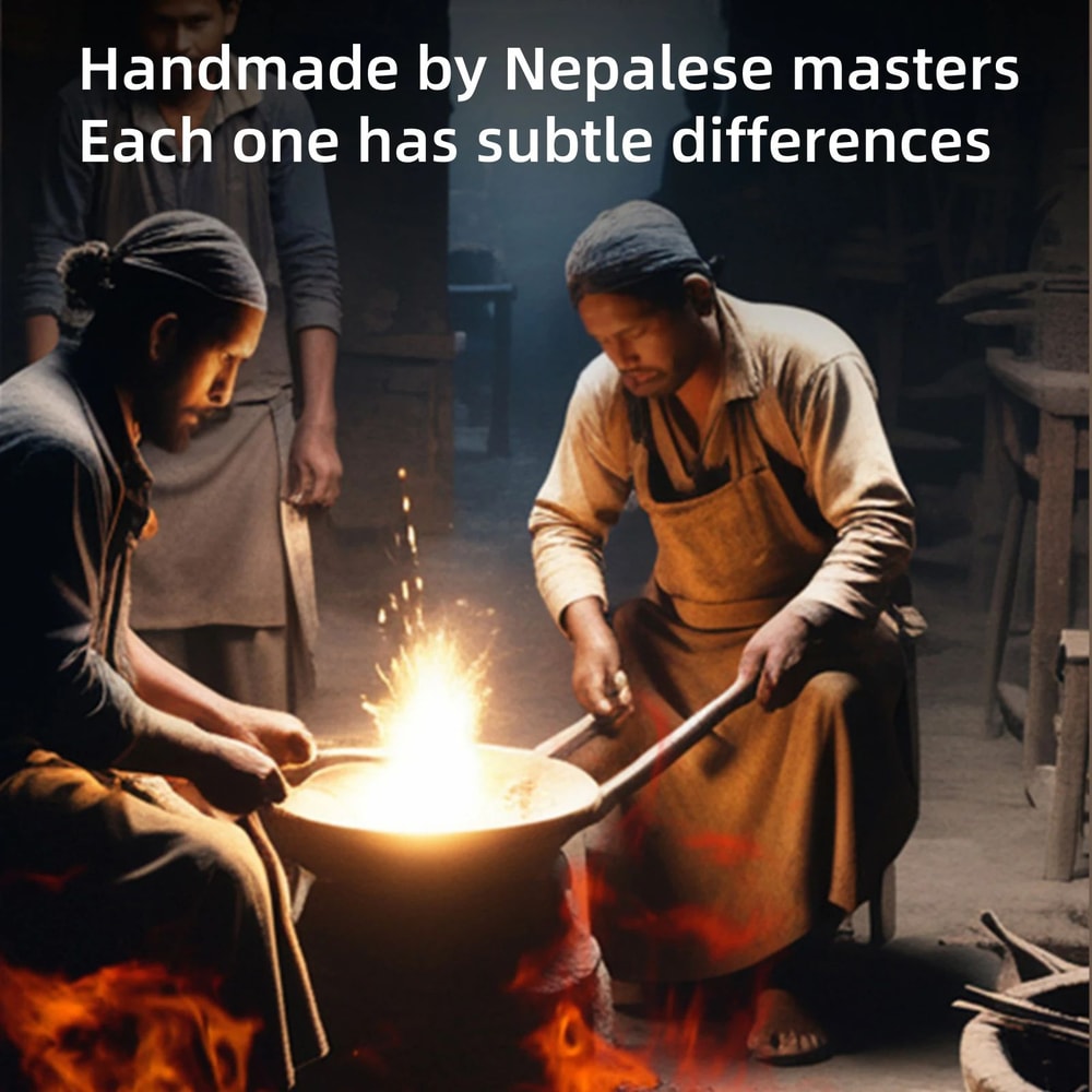 Miwayer Mini Tibetan Singing Bowl Handmade In Nepal Buddha Thumb Bowl For Meditation Yoga Stress Re 8