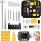 Complete Watch Repair Kit For Watchmaker Back Case Remover Link Pin Opener Spring Bar Tool Included 0