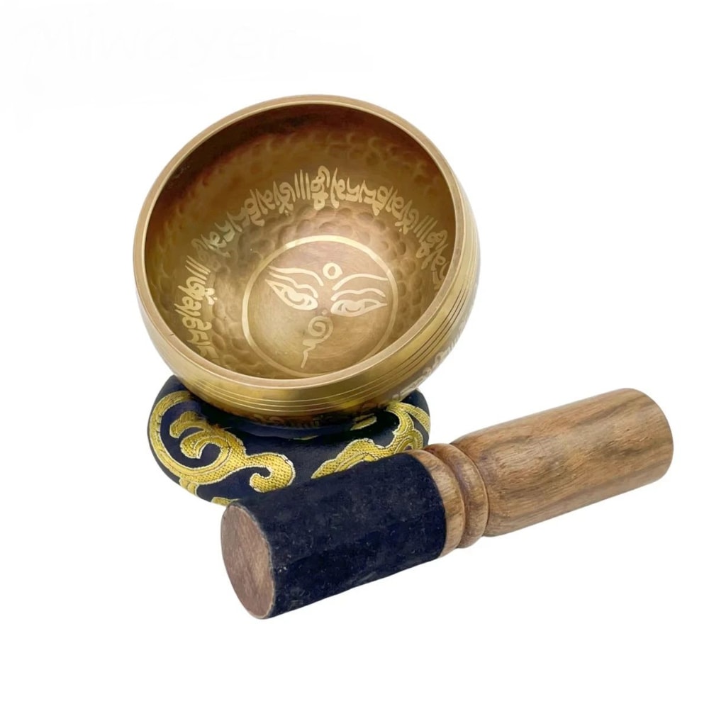 Miwayer Mini Tibetan Singing Bowl Handmade In Nepal Buddha Thumb Bowl For Meditation Yoga Stress Re 10