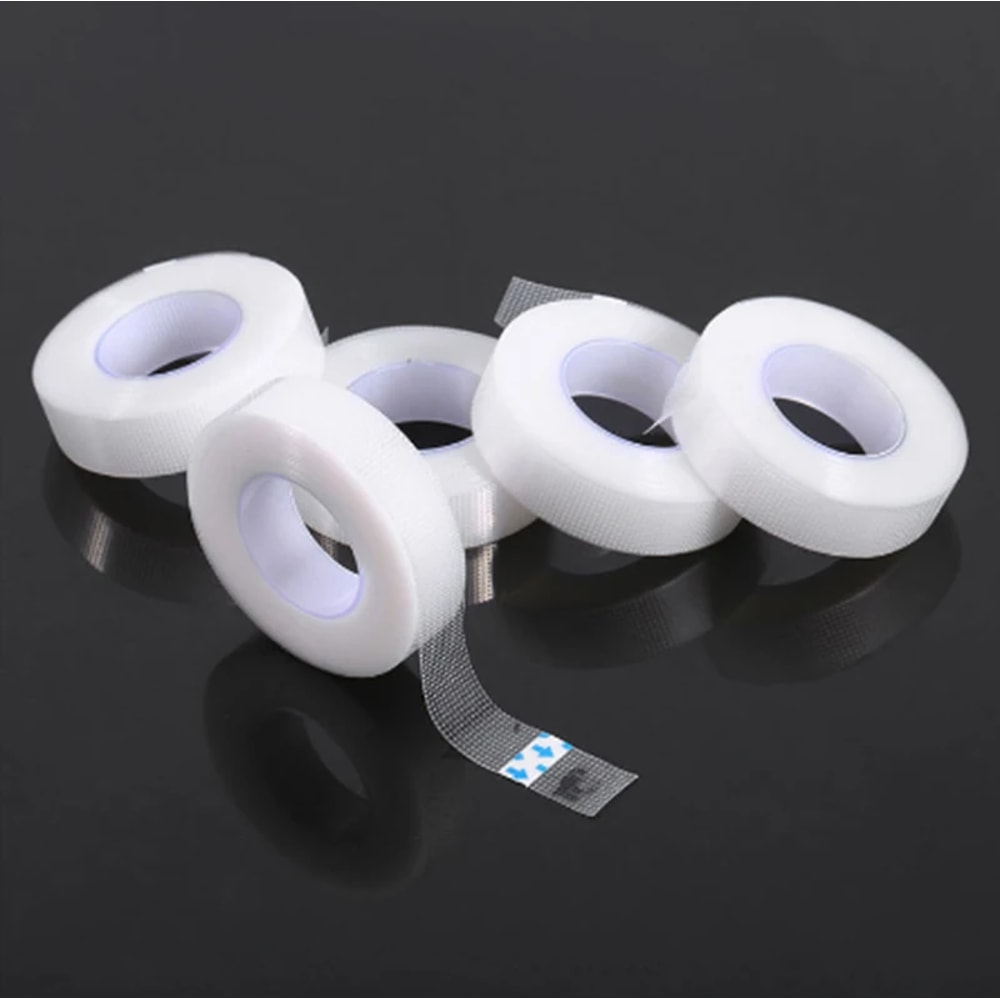 Professional PE Adhesive Tape for Eyelash Extensions, Under Eye Patch & Eyeliner Tapes for Flawless Lashes