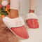 Women Faux Fur Thicken Plush Winter Slippers Closed Toe Warm Cotton Home Shoes For Cozy Comfort 3