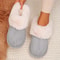 Women Faux Fur Thicken Plush Winter Slippers Closed Toe Warm Cotton Home Shoes For Cozy Comfort 10