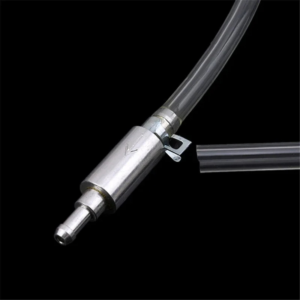 Car Brake Bleeder Kit One Way Valve Hose & Aluminum Tool for Car Clutch & Hydraulic Brake Bleeding