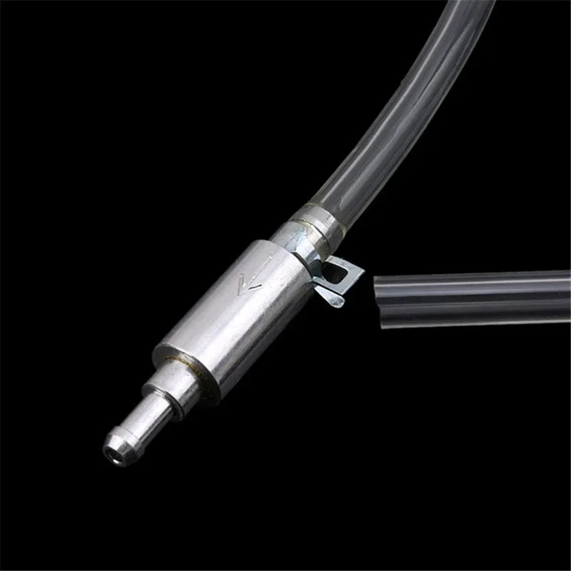 Car Brake Bleeder Kit One Way Valve Hose & Aluminum Tool for Car Clutch & Hydraulic Brake Bleeding